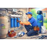 Установка фильтра для воды в частном доме Установка фильтра для воды в частном доме